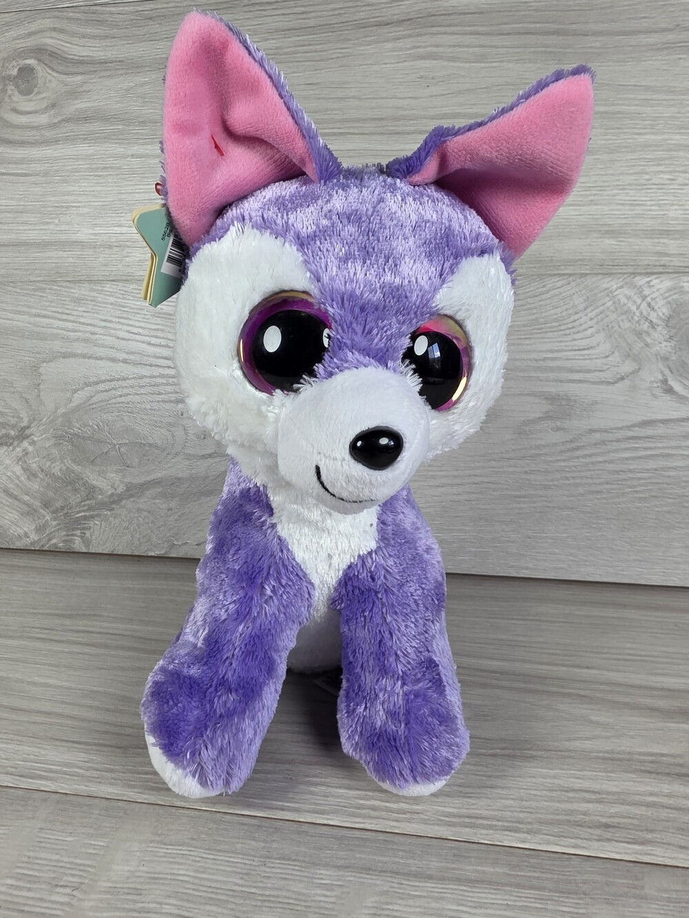 Lumo Stars Susi the Purple Wolf Plush Animal Purple White 9" w Tags SU53